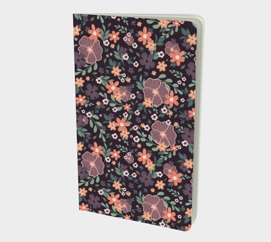 Purple Floral Notebook