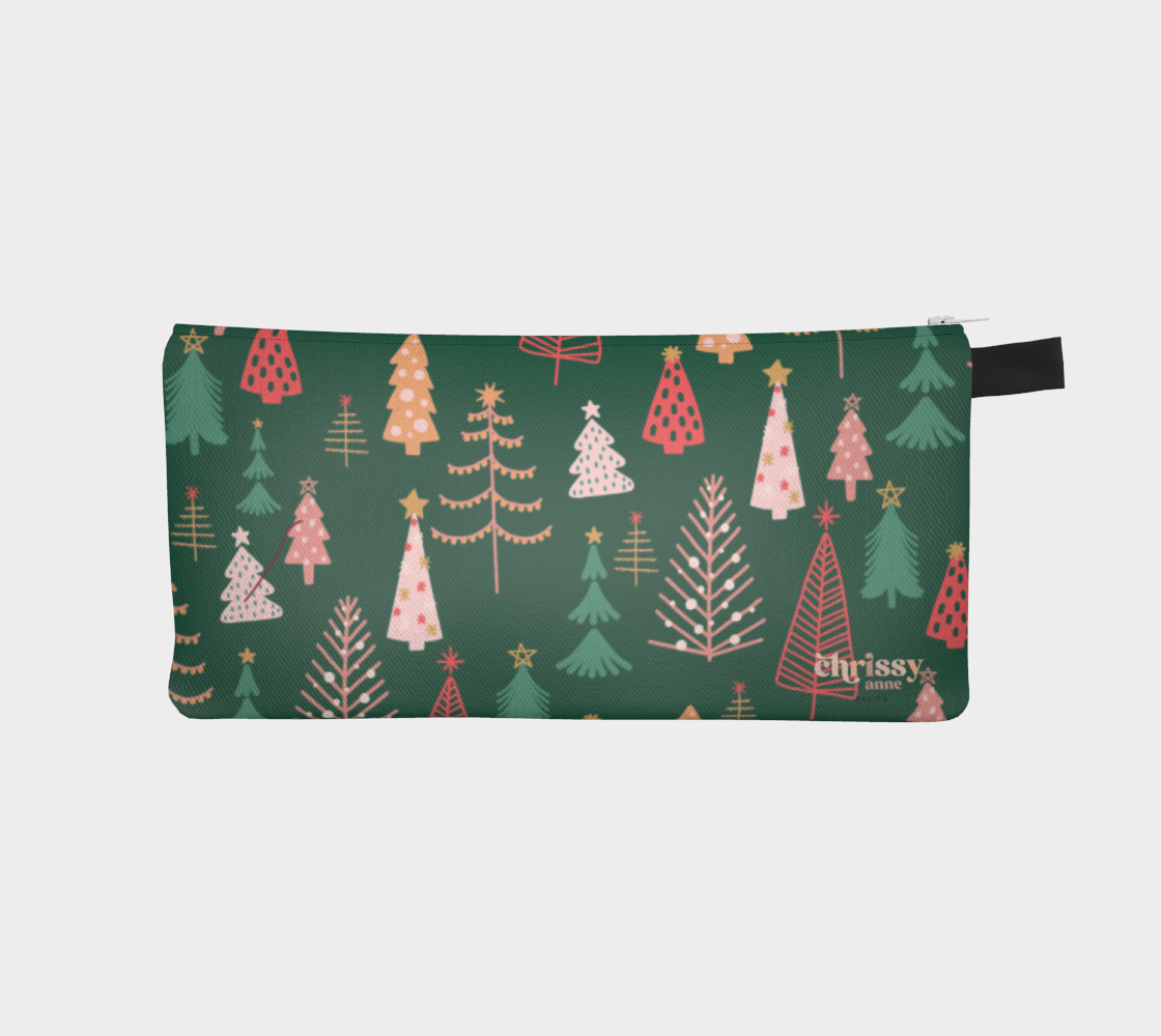 Christmas Tree Pencil Case