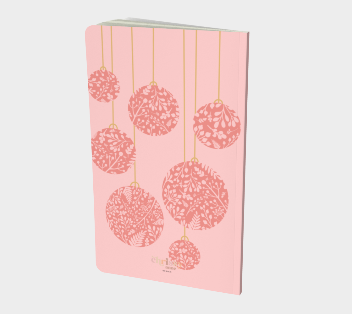 Pink Ornament Notebook