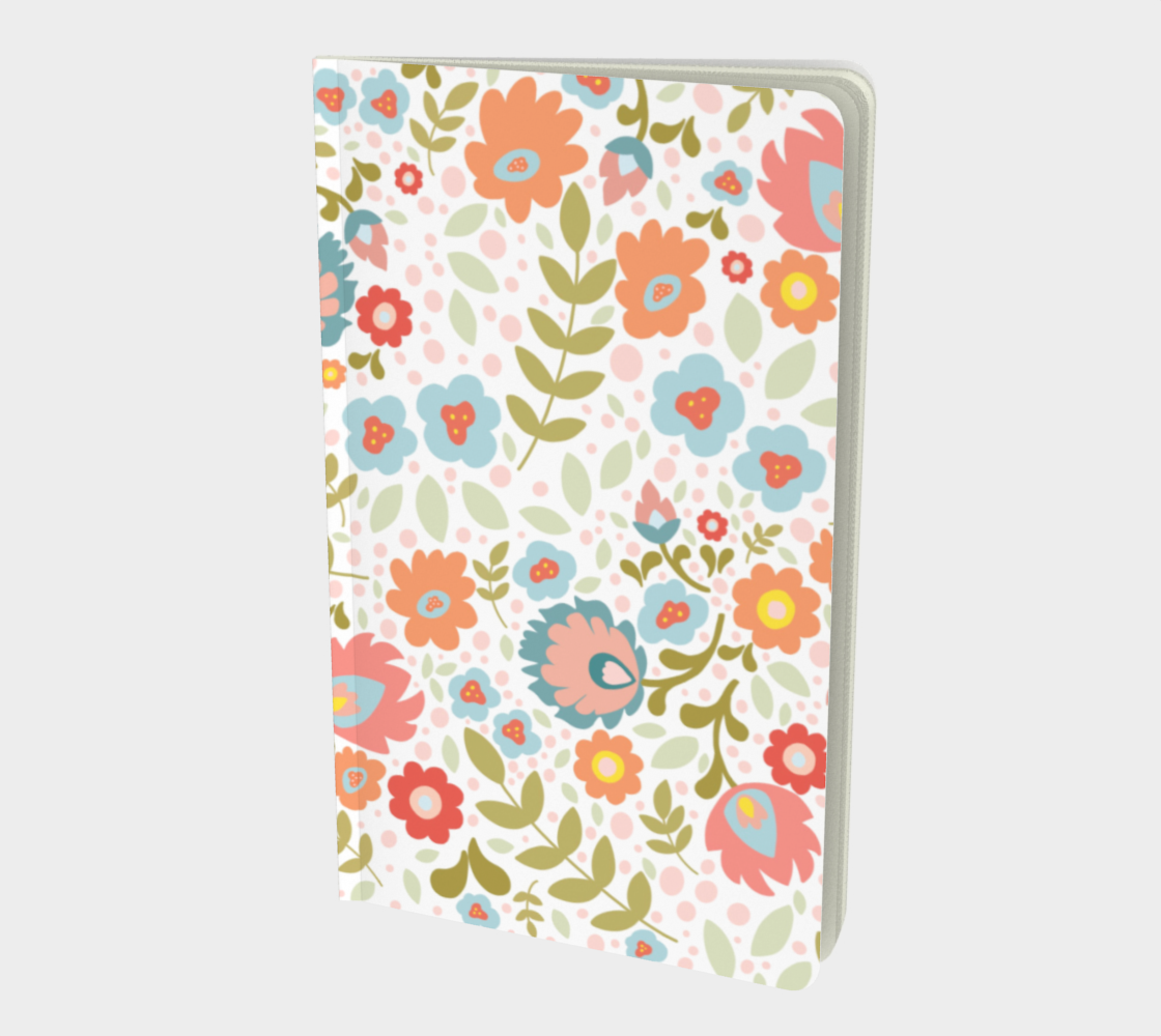 Spring Polish Folk Art Notebook