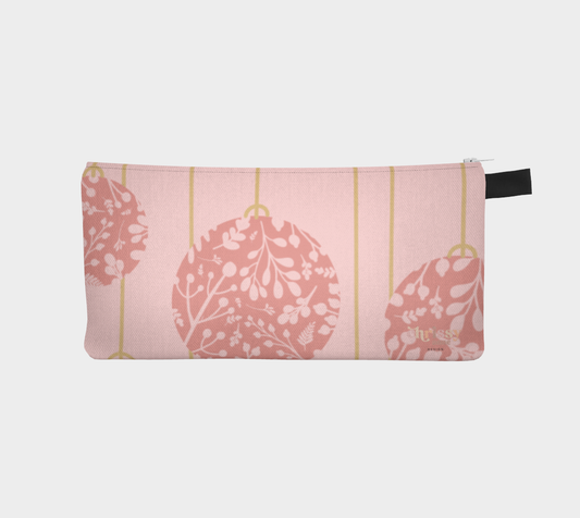 Pink Ornament Pencil Case