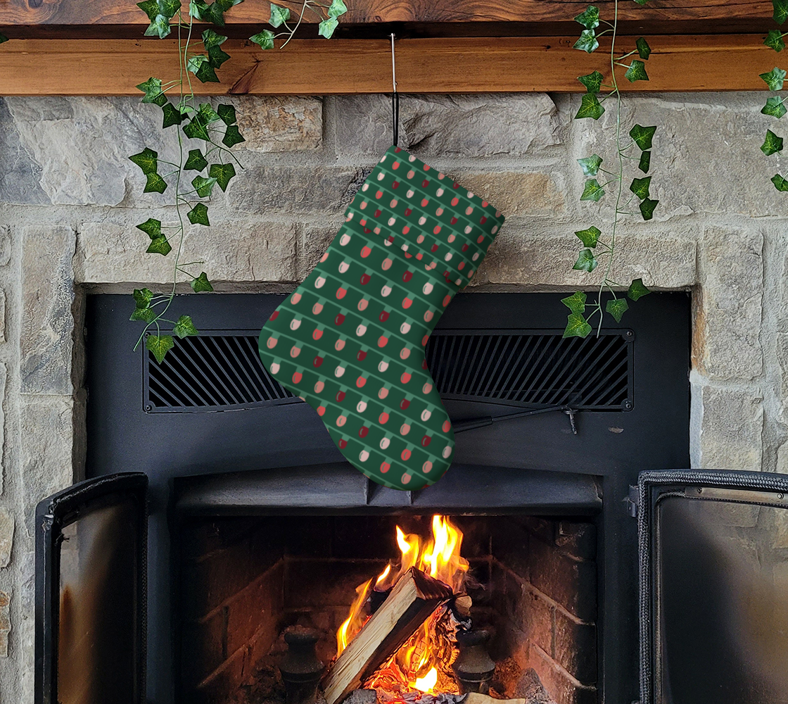 Christmas Lights Stocking