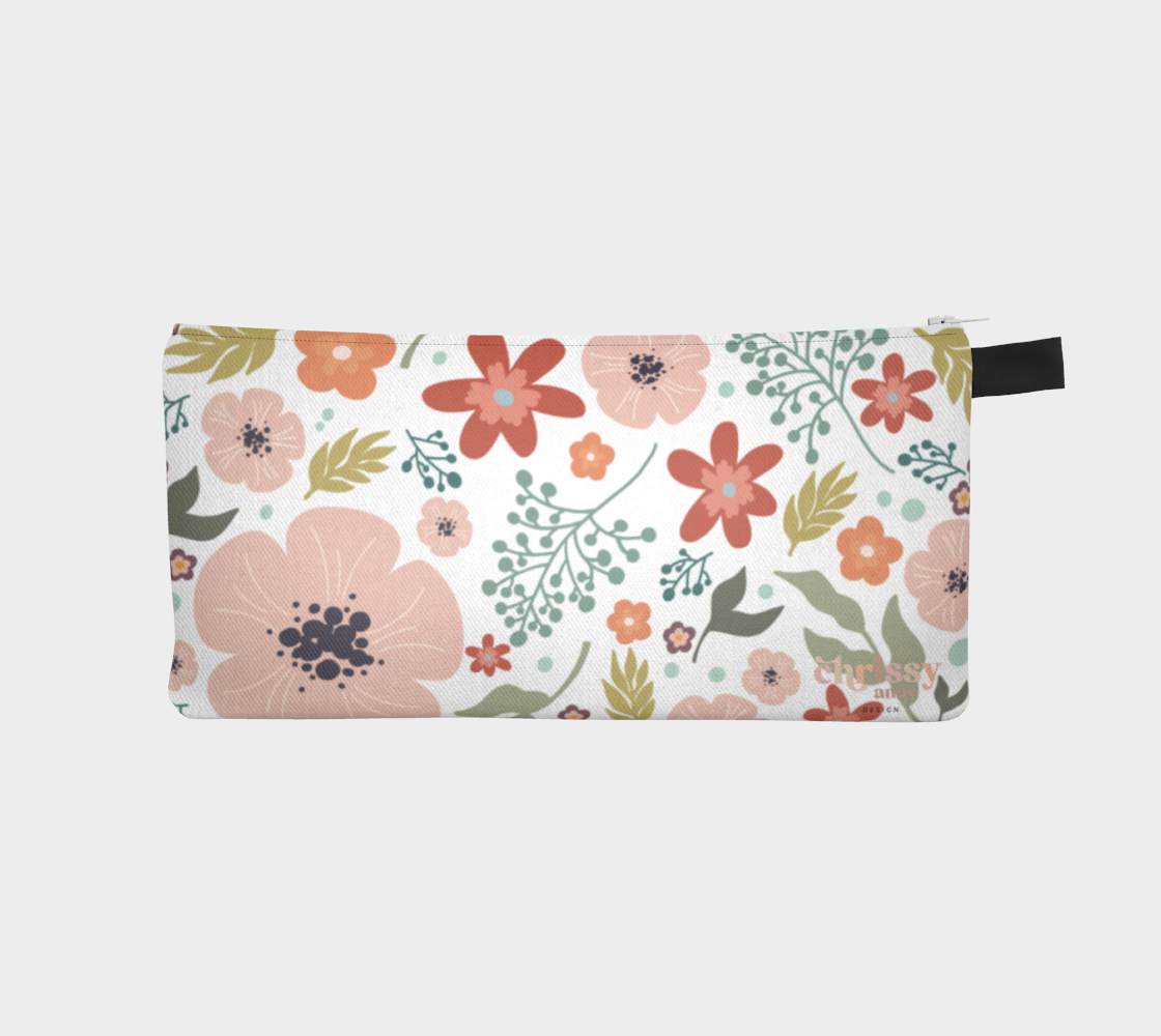 Floral II Pencil Case