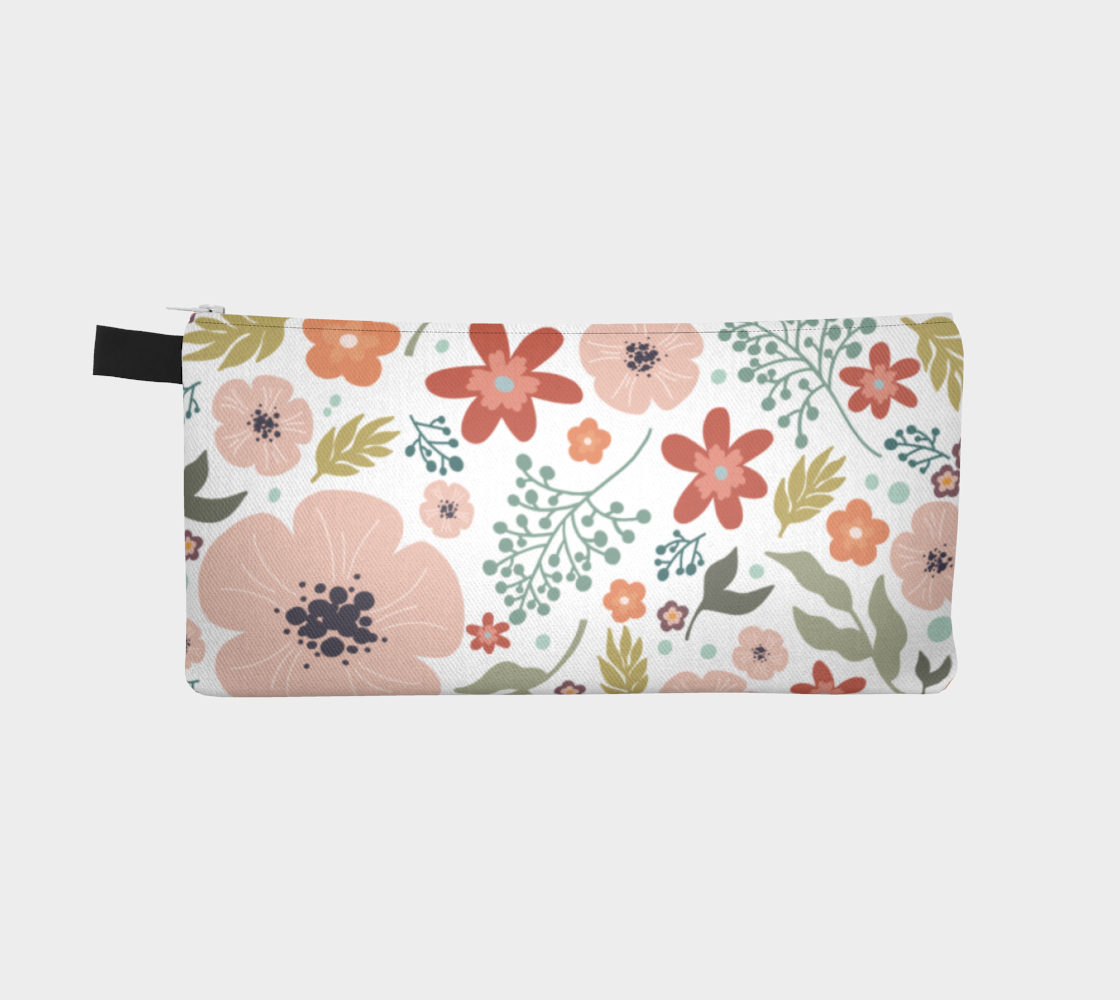 Floral II Pencil Case