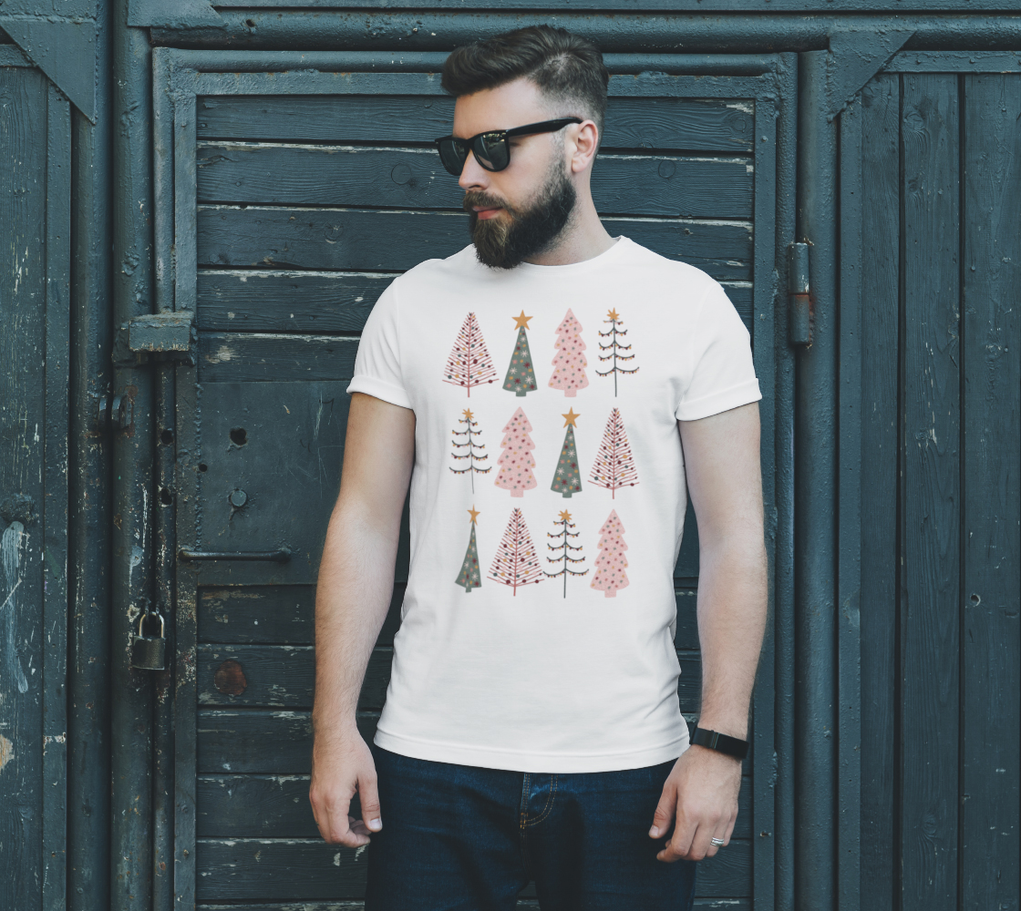 Christmas Tree Pattern T-Shirt