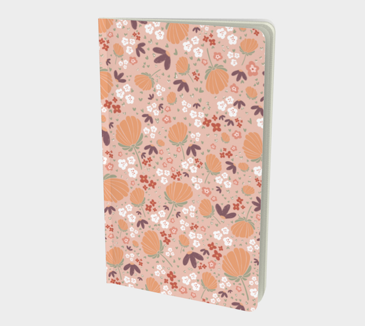 Peach Flower Notebook