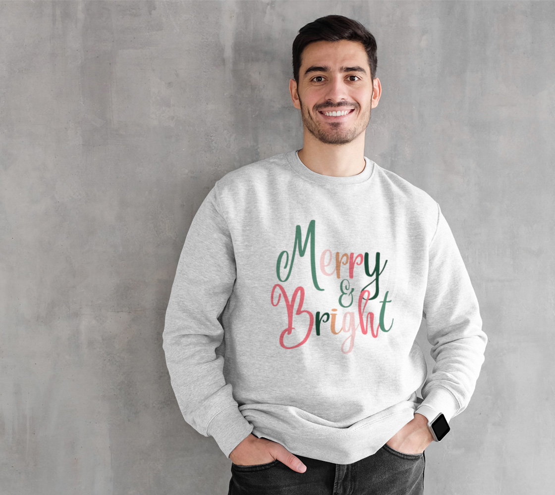 Merry & Bright Crewneck Sweater