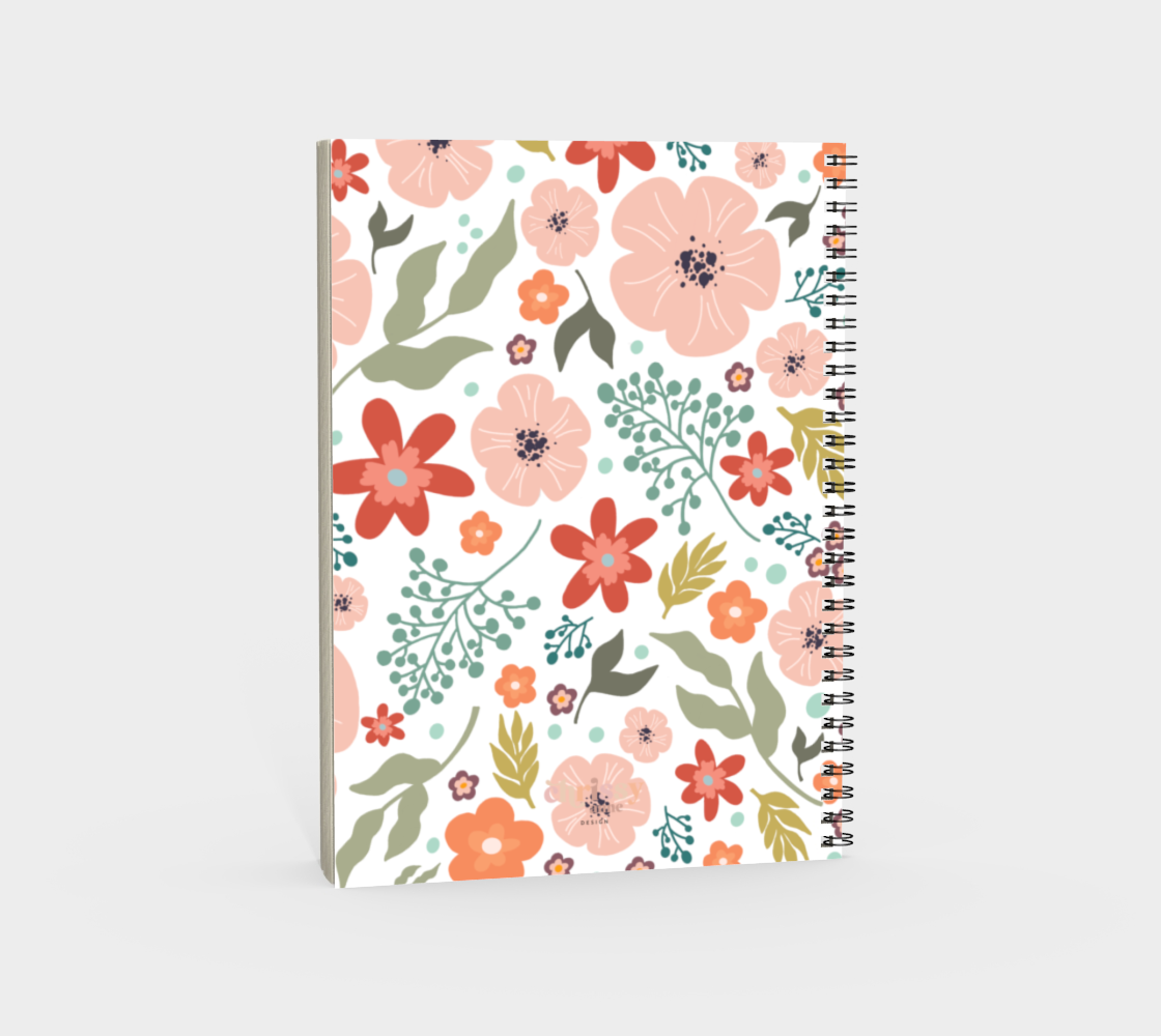 Floral II Spiral Notebook