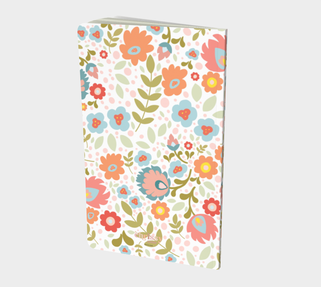 Spring Polish Folk Art Notebook