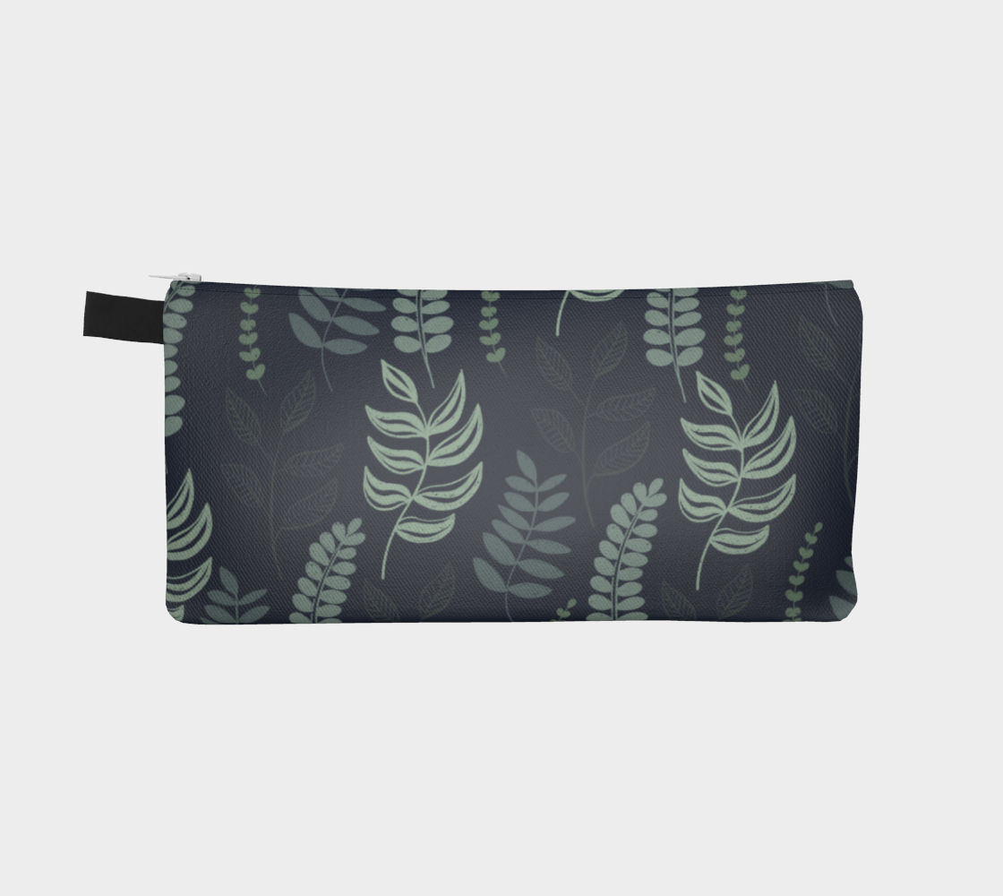 Botanical Leaves Pencil Case